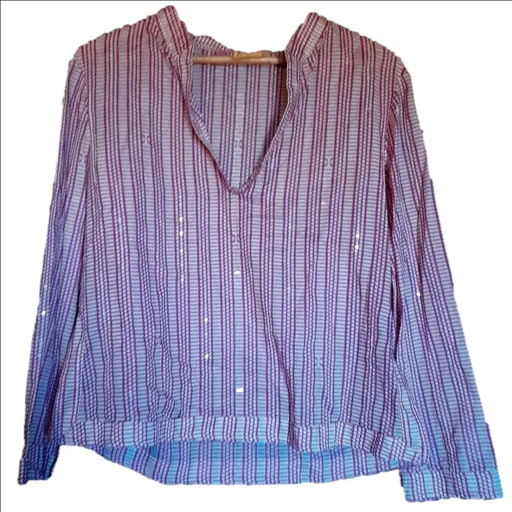 Tory Burch Long sleeve V-neck Top
